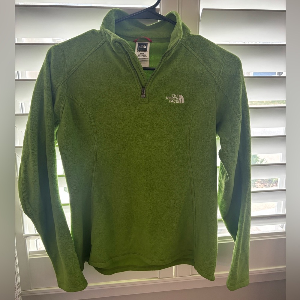 The North Face Lime Green Fleece Jacket